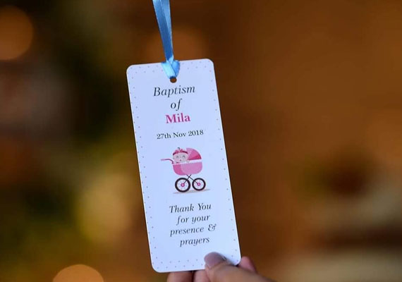 Custom made Thank you Card Design